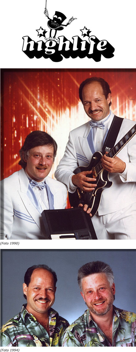 highlife Duo, Foto 1990 und 1994